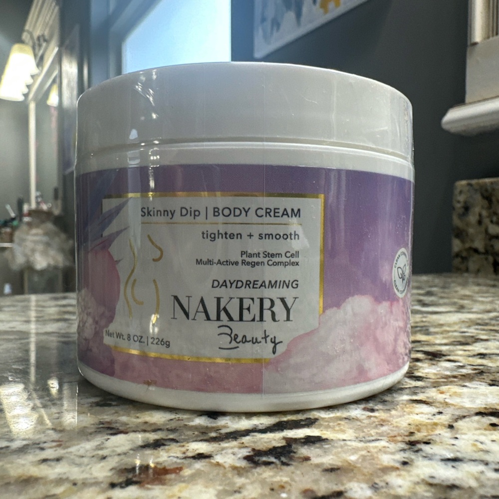 Nakery Beauty Skinny Dip Body Cream Daydreaming 8oz